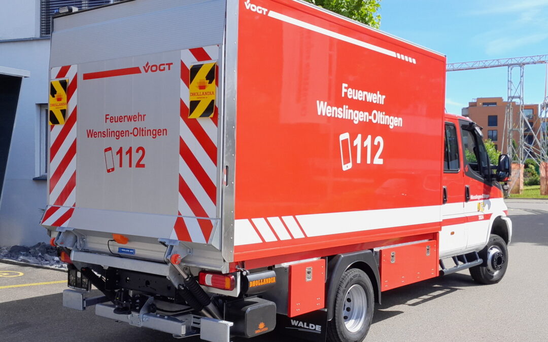 Feuerwehr Wenslingen-Oltingen über Vogt AG